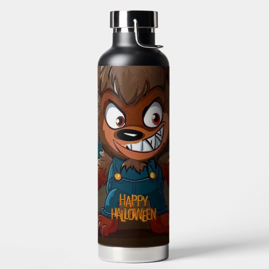 Halloween/Fall/Werwolf/Cartoon Trinkflasche (links)