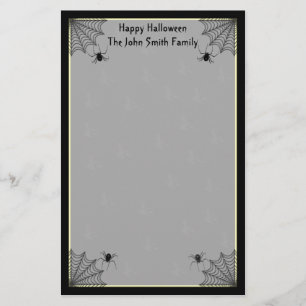 Halloween-Familien-Briefpapier Briefpapier