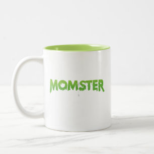 Halloween Familienkupplung Funny Mama Momster Zweifarbige Tasse