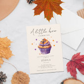 Halloween fand eine kleine Boo Baby-Dusche Einladung