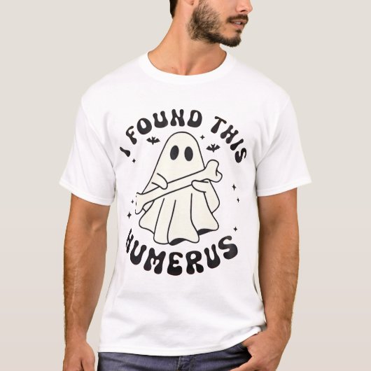 Halloween fand ich dieses Humerus Ghost-Shirt T-Shirt (Vorderseite)