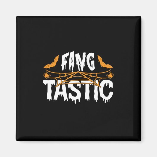 Halloween Fang Tastic Geburtstag Magnet (Vorne)