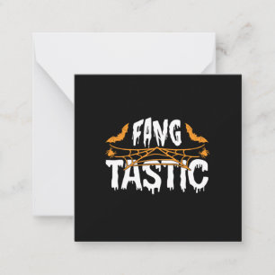 Halloween Fang Tastic Geburtstag Mitteilungskarte