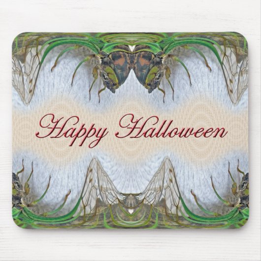 Halloween Fantasmagorale Cicada Items Mousepad (Vorne)