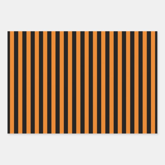 Halloween-Farbenfarben lila Geschenkpapier Set (Vorderseite 3)