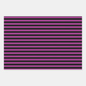 Halloween-Farbenfarben lila Geschenkpapier Set (Vorderseite 2)