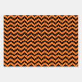 Halloween-Farbenfarben lila Geschenkpapier Set (Vorderseite)