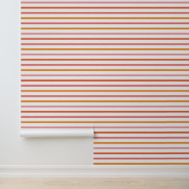 Halloween farbenfroh gestreiftes Rosa und Orange Tapete