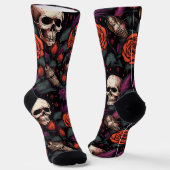 Halloween Fashion Accessoire Socken (Gewinkelt)