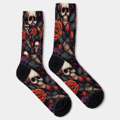 Halloween Fashion Accessoire Socken (Rechts)