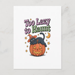 Halloween-Faulgeist Postkarte