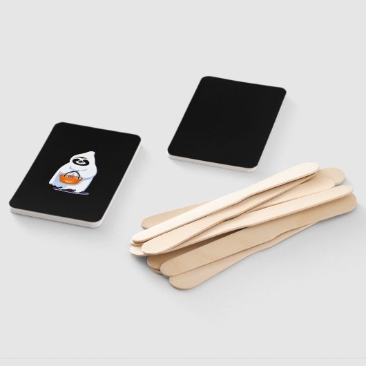 Halloween-Faultier, als Gespenst verkleidet, Trick Fächer (Non-assembled)