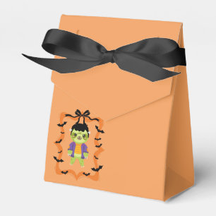 Halloween-Faultier im Frankenstein-Kostüm Geschenkschachtel