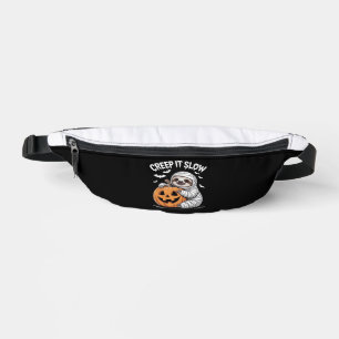 Halloween Faultier (ver.1) Klassisches T-Shirt Bauchtasche