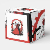 Halloween Favor Box Geschenkschachtel (Rückseite)