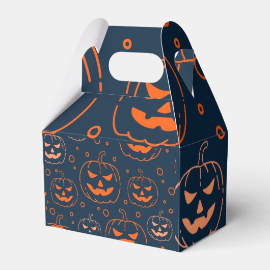 Halloween Favor Box – Spooky Party Treats Geschenkschachtel (Vorderseite)