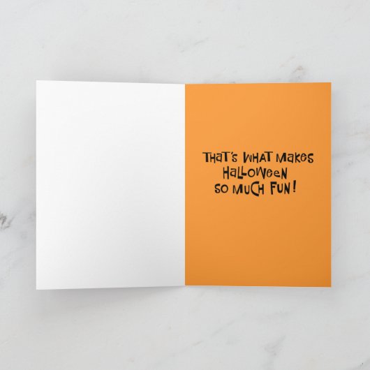 Halloween Fear Karte (Innenseite)