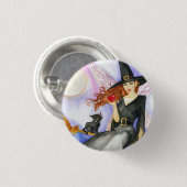 Halloween-Fee Button (Vorne & Hinten)