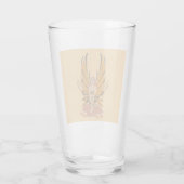 Halloween Fee Glas (Rückseite)
