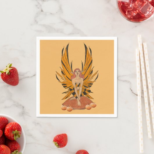 Halloween Fee Serviette (Beispiel)