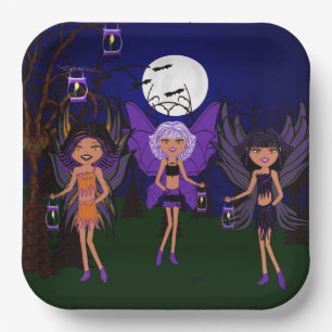 Halloween Feen Die Halbschwester Pappteller