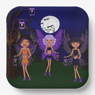 Halloween Feen Die Halbschwester Pappteller