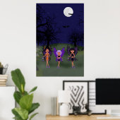 Halloween Feen Die Halbschwester Poster (Heimbüro)