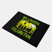 Halloween-Feier Fußmatte (Schrägansicht)