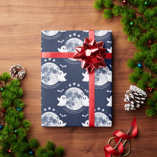 Halloween-Feier Geschenkpapier (Feiertagsgeschenk)