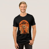 Halloween-Feier Tri-Blend Shirt (Vorderseite voll)