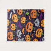 Halloween-Feiern Wandteppich (Vorderseite (Horizontal))
