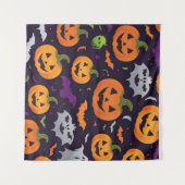 Halloween-Feiern Wandteppich (Vorderseite (Horizontal))