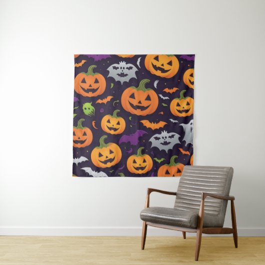 Halloween-Feiern Wandteppich (Beispiel)
