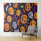 Halloween-Feiern Wandteppich (Beispiel (Horizontal))