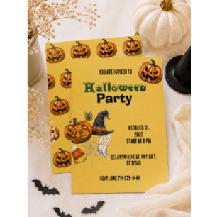 Halloween-Feiertags-Einladung Halloween-Einladung Einladung