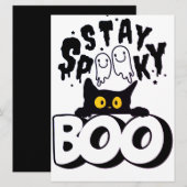 HALLOWEEN FEIERTAGSKARTE (Vorne/Hinten)