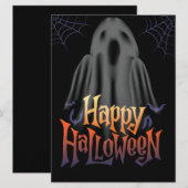 HALLOWEEN FEIERTAGSKARTE (Vorne/Hinten)