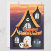 HALLOWEEN FEIERTAGSKARTE (Vorderseite)