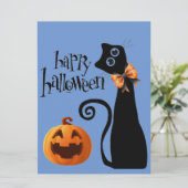 HALLOWEEN FEIERTAGSKARTE (Stehend Vorderseite)