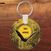 Halloween-Feiertagsmond Schlüsselanhänger (Vorderseite)