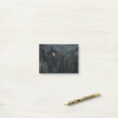 Halloween-Feld des Todes Post-it Klebezettel (Auf Schreibtisch)