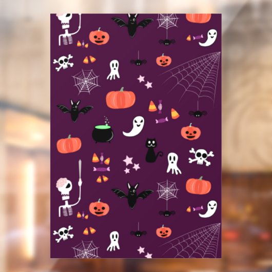 Halloween Fensteraufkleber (Blatt 2)