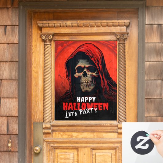 Halloween fensteraufkleber (Haustür)