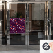Halloween Fensteraufkleber (Büro Tür)