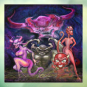 Halloween-Fensterklammer Fensteraufkleber (Blatt 3)