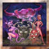 Halloween-Fensterklammer Fensteraufkleber (Blatt 2)