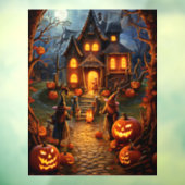 Halloween-Fensterklammer Fensteraufkleber (Blatt 3)