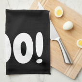 HALLOWEEN FERIENURLAUB GRAFIK BOO KÜCHE DUSCHE TOW HANDTUCH (Viertel Falte)