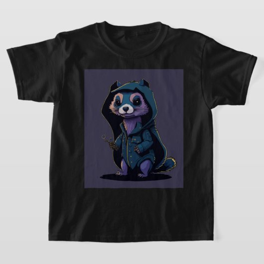 Halloween Ferret Fun T-Shirt (Ablage )