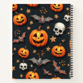 Halloween Fest Notizblock (Rückseite)
